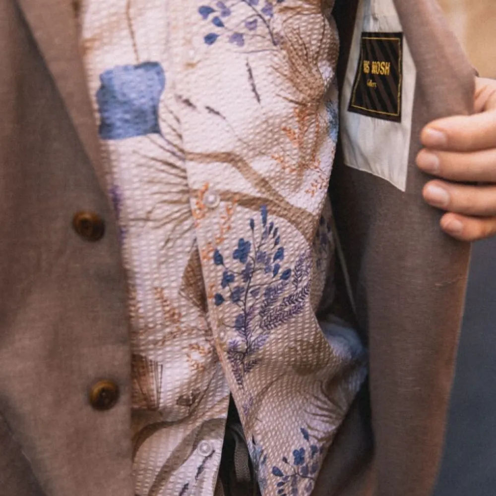 Mos Mosh Gallery Williams Plage Blazer Chocolate Chip Melange^ Overdele