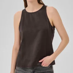 My Essential Wardrobe EstelleMW Top Espresso^Dame Overdele