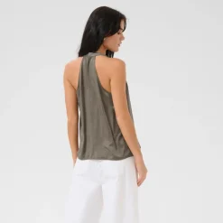 My Essential Wardrobe Estelle Top Walnut^Dame Overdele