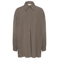 My Essential Wardrobe Gilda Boxy Shirt Walnut^Dame Overdele