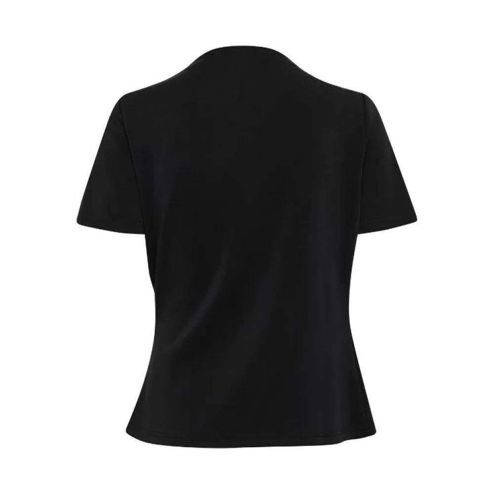My Essential Wardrobe Helle Tee Black^Dame Overdele
