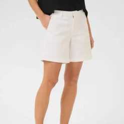 My Essential Wardrobe Lara Shorts Bright White^Dame Underdele