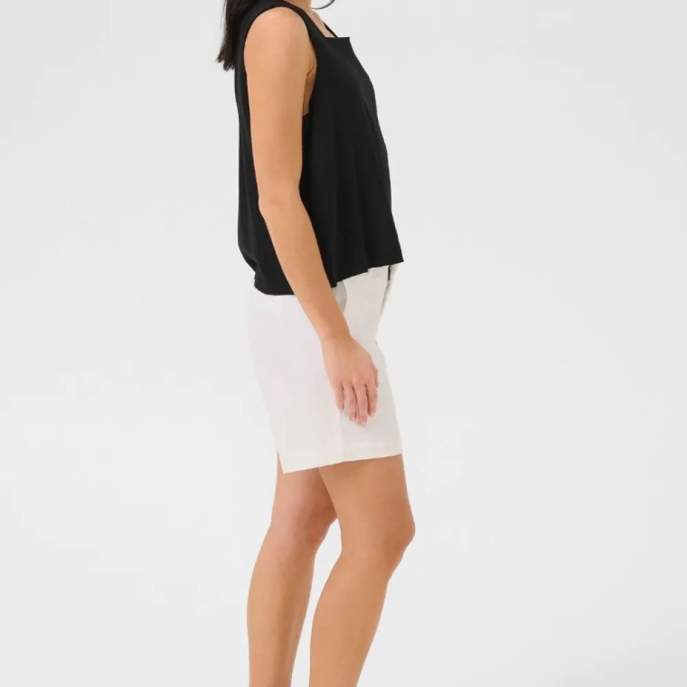 My Essential Wardrobe Lara Shorts Bright White^Dame Underdele