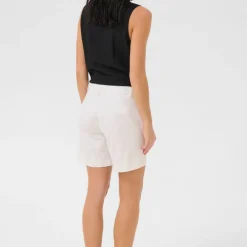 My Essential Wardrobe Lara Shorts Bright White^Dame Underdele