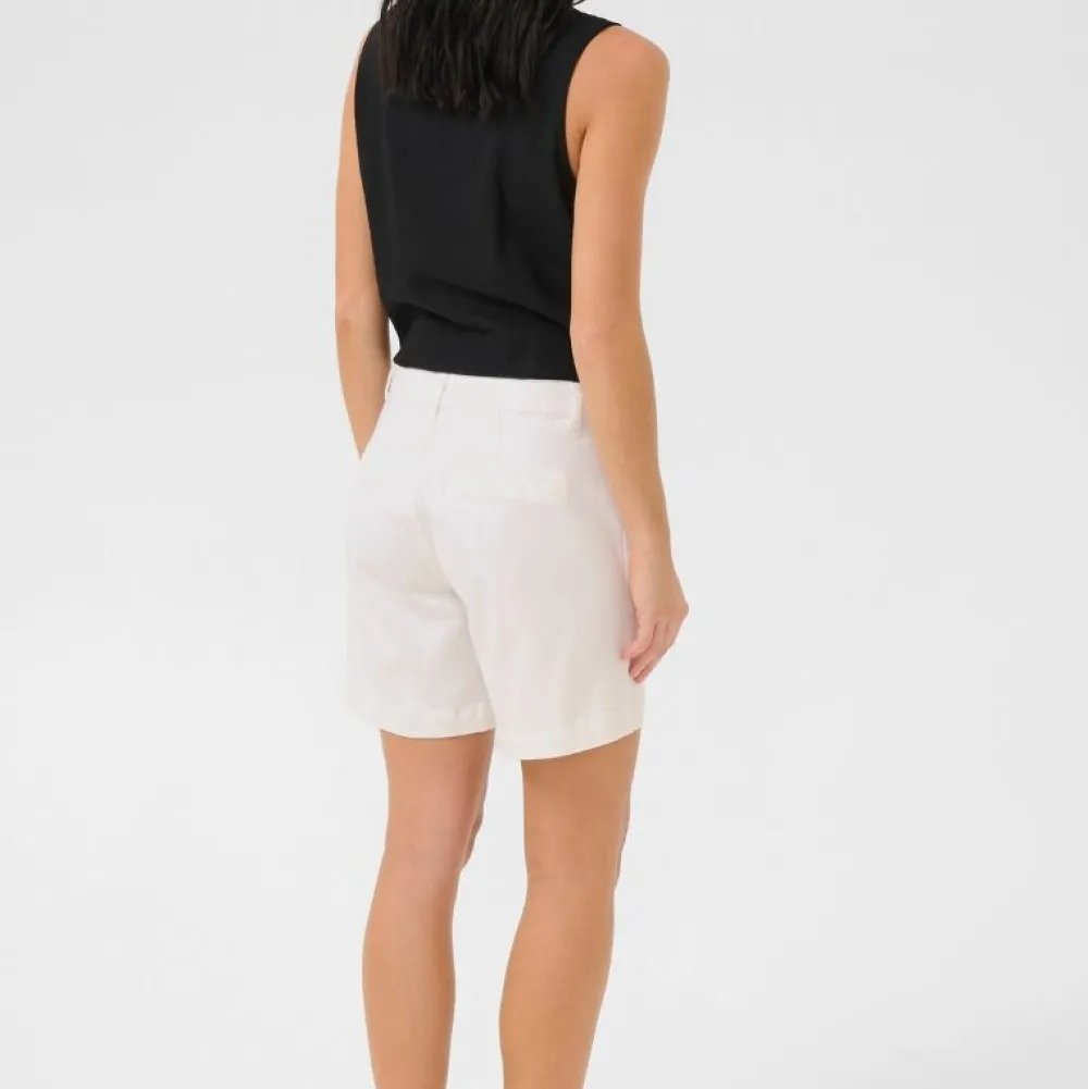 My Essential Wardrobe Lara Shorts Bright White^Dame Underdele