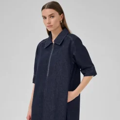 My Essential Wardrobe MaloMW Long Dress Dark Blue^Dame Overdele