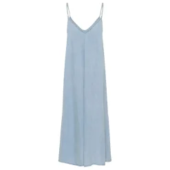My Essential Wardrobe Nelly Strap Dress Light Blue Wash^Dame Overdele