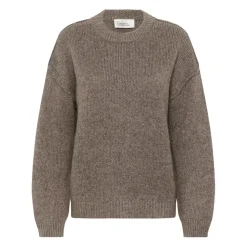 My Essential Wardrobe PalomaMW Knit Pullover Brown Melange^Dame Overdele