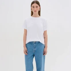 My Essential Wardrobe Seattle Tee Bright White^Dame Overdele