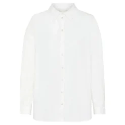 My Essential Wardrobe Sunna Boxy Shirt Bright White^Dame Overdele