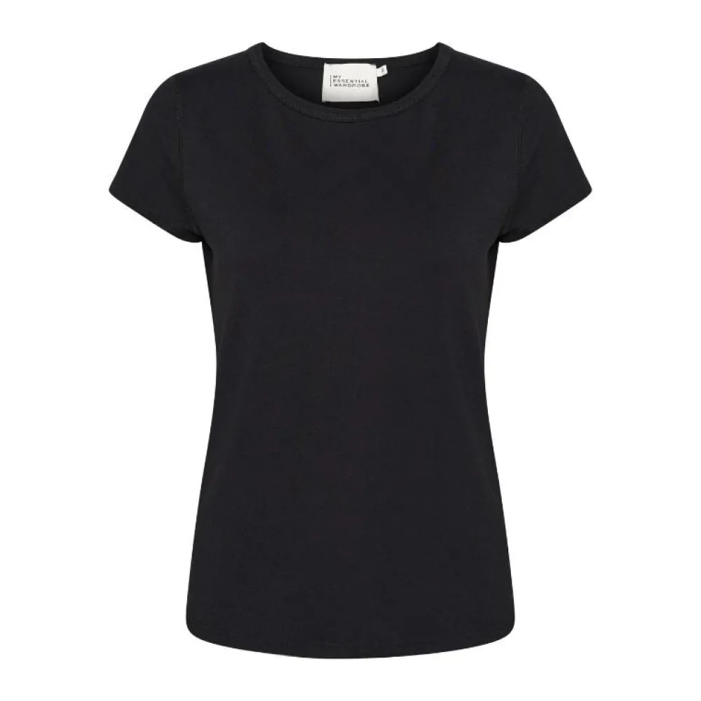 My Essential Wardrobe The Modal Tee Black^Dame Overdele