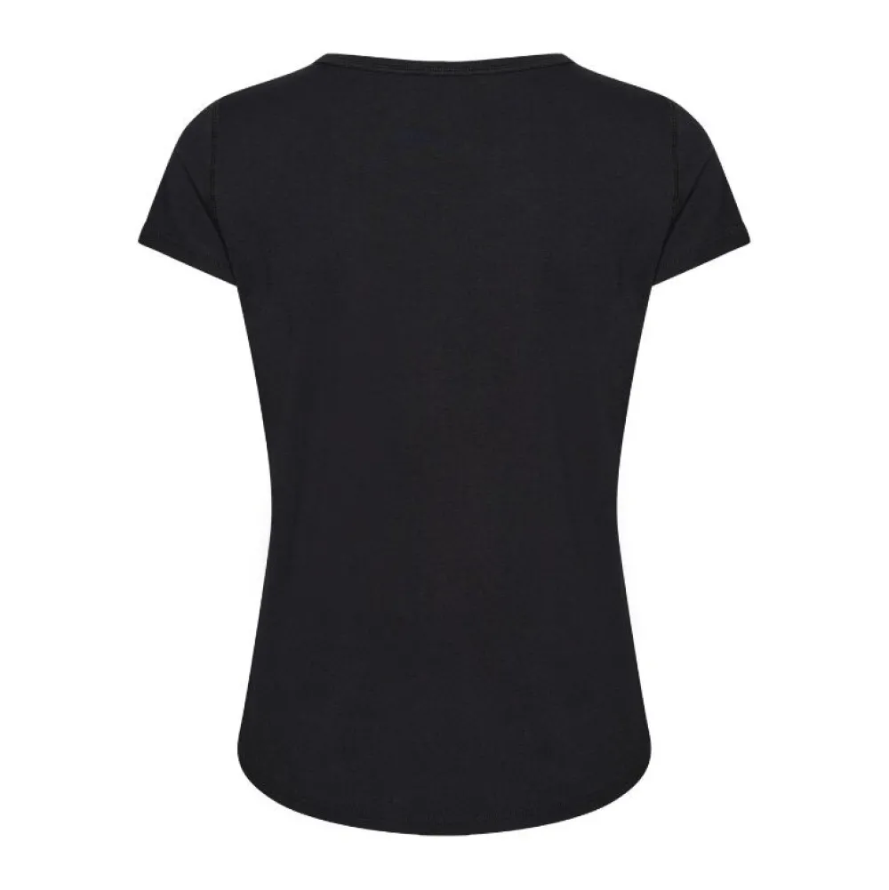 My Essential Wardrobe The Modal Tee Black^Dame Overdele
