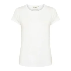 My Essential Wardrobe The Modal Tee Bright White^Dame Overdele