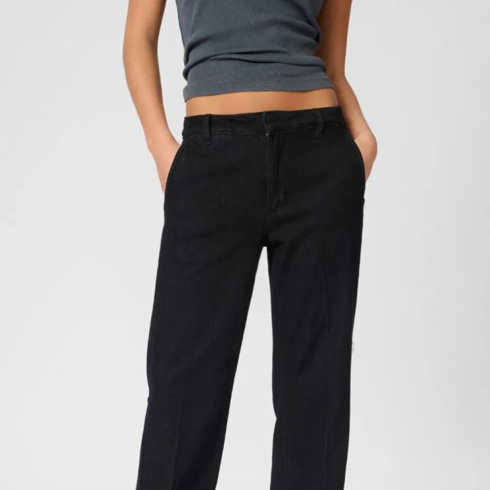 My Essential Wardrobe The Lara Pants Black Wash^Dame Underdele