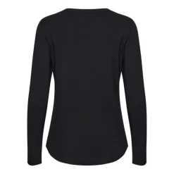 My Essential Wardrobe The Modal Blouse Black^Dame Overdele