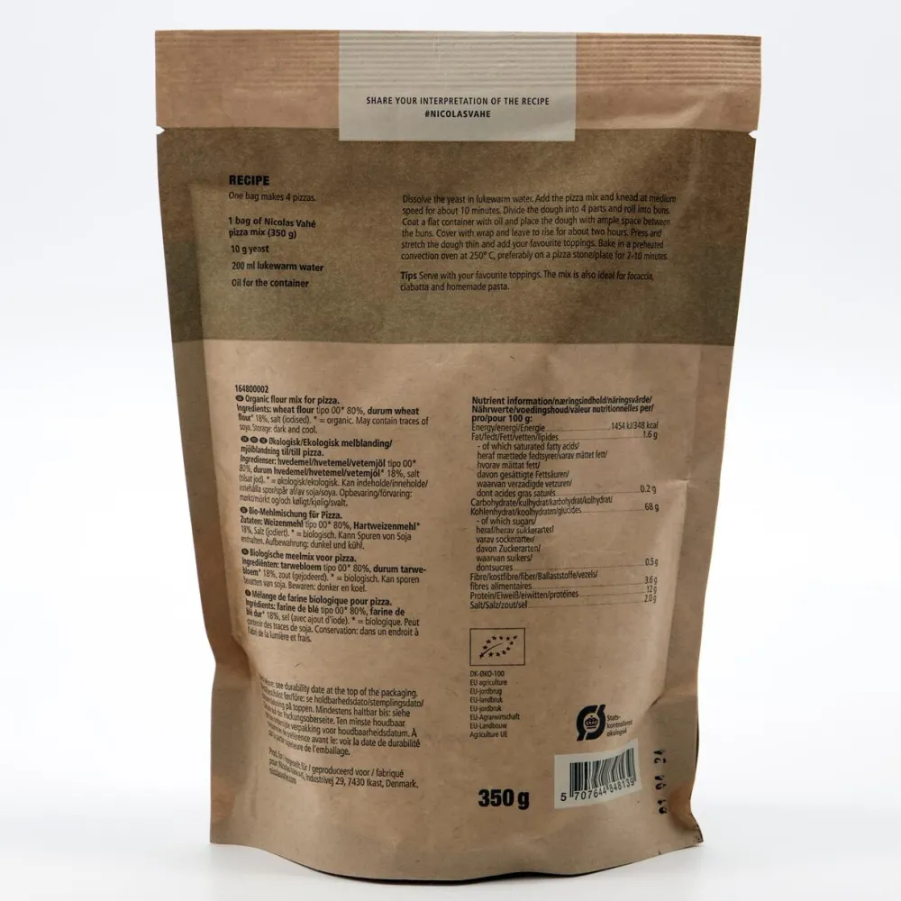 Nicolas Vahé Organic Pizza Mix^ Delikatesser