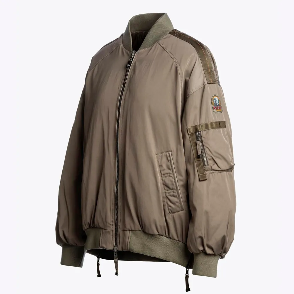 Parajumpers Bomb Reversible Bomber Olive Grey^Dame Overtøj