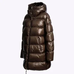 Parajumpers Ivonne Hooded Down Jacket Earth Brown^Dame Overtøj
