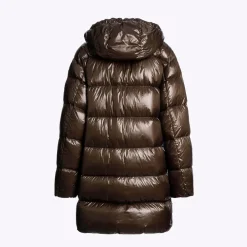 Parajumpers Ivonne Hooded Down Jacket Earth Brown^Dame Overtøj