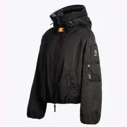 Parajumpers Naadz Hooded Bomber Black^Dame Overtøj