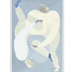 Poster & Frame Hold You Blue 50x70 cm^ Illustrationer & Plakater