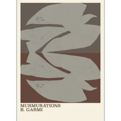 Poster & Frame Murmurations Brown 50x70 cm^ Illustrationer & Plakater