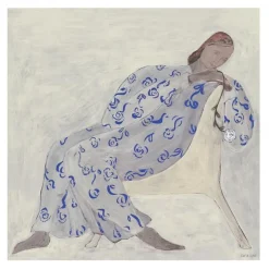 Poster & Frame Rose 50x50 cm^ Illustrationer & Plakater