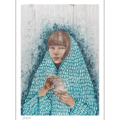 Poster & Frame Time For Tea II 50x70 cm^ Andet Boligtilbehør|Illustrationer & Plakater