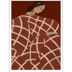 Poster & Frame Waiting At Art Et Metiers 50x70 cm^ Illustrationer & Plakater