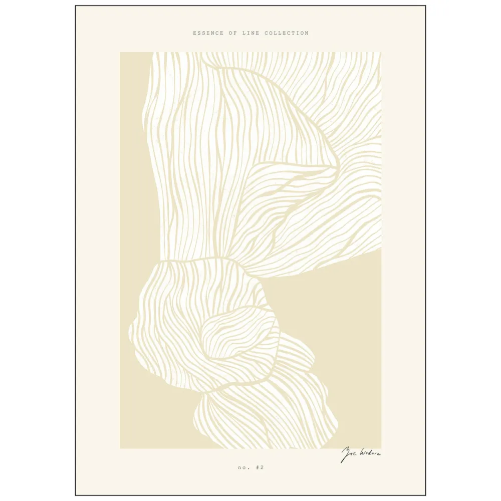 Poster & Frame Zoe - Essence Of Line II 30x40 cm^ Illustrationer & Plakater