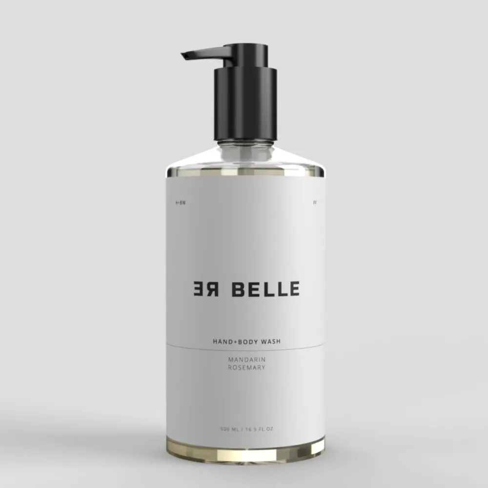 Rebelle Copenhagen Hand & Body Wash Mandarin Rosemary 500 ml^ Badeværelse|Velvære