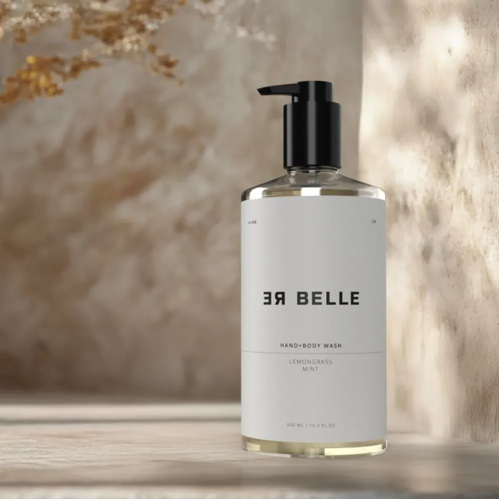 Rebelle Copenhagen Hand & Body Wash Lemongrass Mint 500 ml^ Badeværelse|Velvære