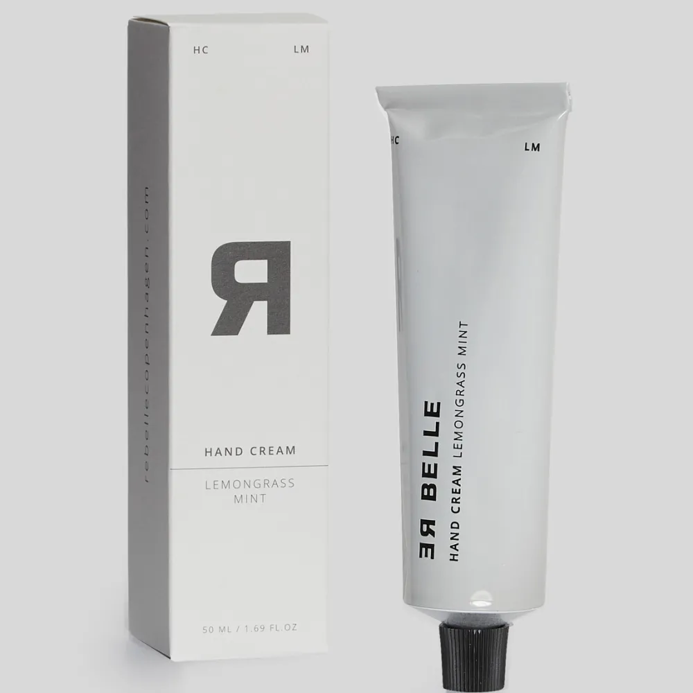 Rebelle Copenhagen Hand Cream Lemongrass Mint 50 ml^ Badeværelse|Velvære