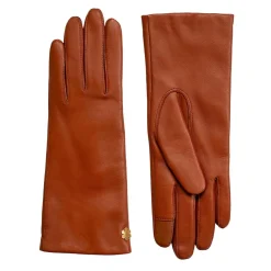 RHANDERS Anna Leather Gloves Cognac^Dame Accessories|Accessories