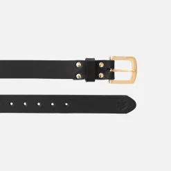 RHANDERS Buckingham Belt Black/Gold^Dame Accessories|Accessories