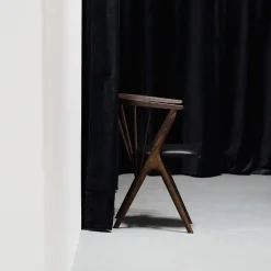 Sibast Furniture No 8 Chair Mørkolieret Eg Sort Saga Læder^ Stue|Stole