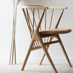 Sibast Furniture No 8 Chair Eg Sæbe Cognac Dunes Læder^ Stue|Stole