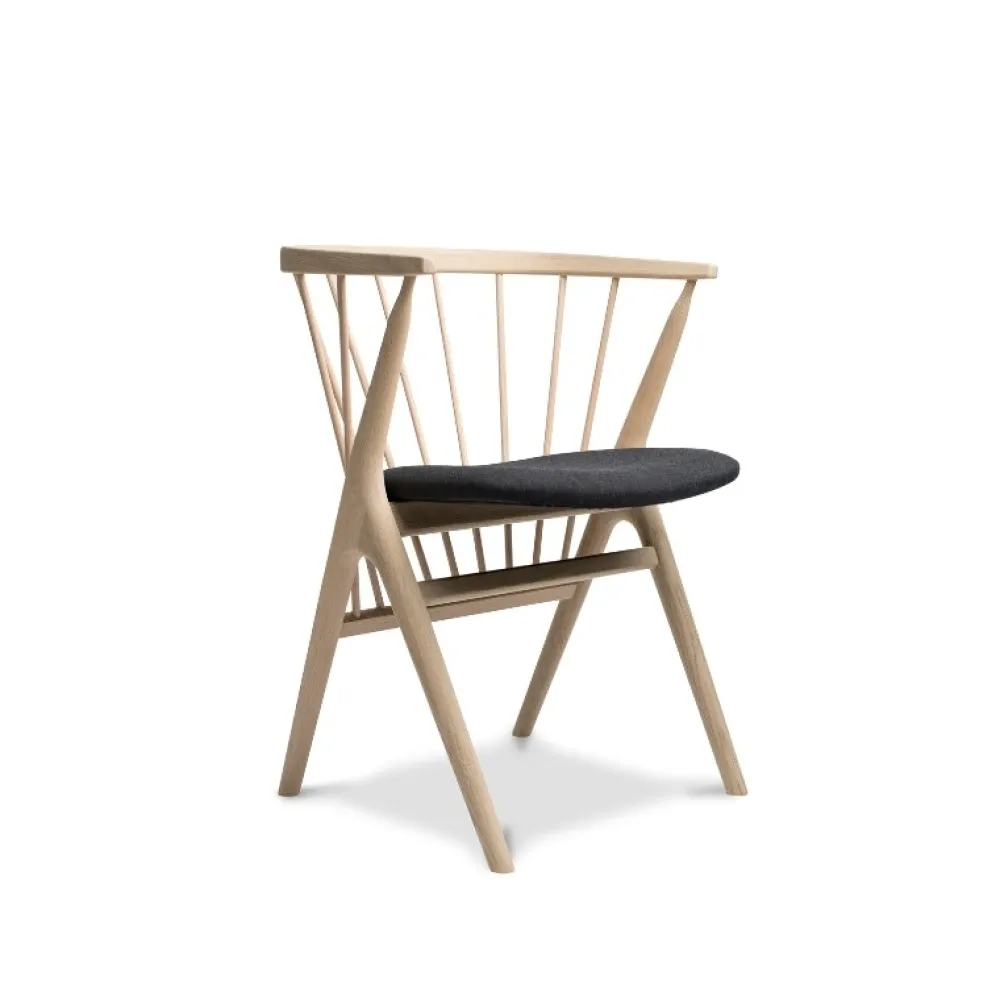Sibast Furniture No 8 Chair Eg Sæbe Remix 133 Stof^ Stue|Stole