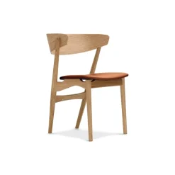 Sibast Furniture No 7 Dining Chair Olieret Eg Cognac Dunes Læder^ Stue|Stole