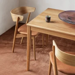 Sibast Furniture No 7 Dining Chair Olieret Eg Cognac Dunes Læder^ Stue|Stole