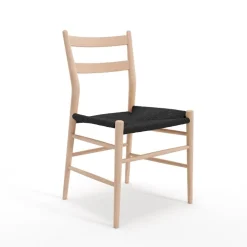 Sibast Furniture Sibast No 59 Eg Hvidolie Sort Flet^ Stue|Stole