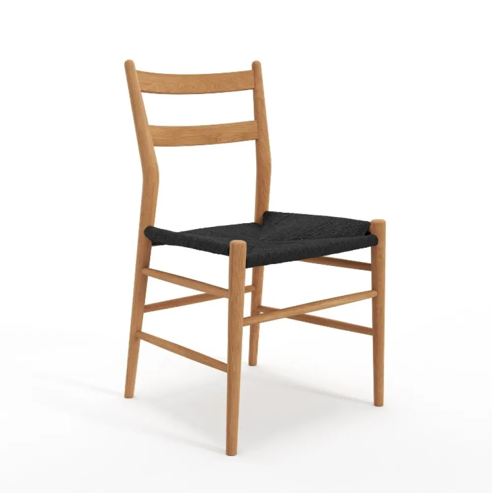 Sibast Furniture Sibast No 59 Eg Olie Sort Flet^ Stue|Stole