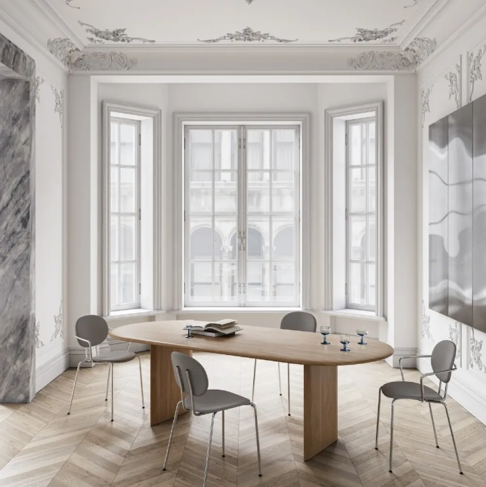 Sibast Furniture Sibast No 7 Spisebord Oval Eg Hvidolie^ Stue|Borde