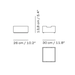 Skagerak Cutter Kasse Lille Eg^ Æsker|Skåle & Bakker