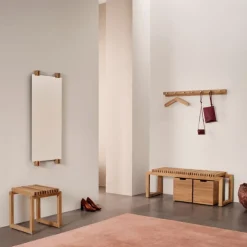 Skagerak Cutter Knagerække Teak 100^ Knager & Greb|Entré