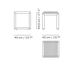 Skagerak Cutter Skammel Eg^ Stole