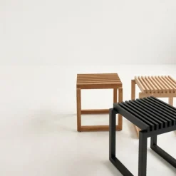 Skagerak Cutter Skammel Sort^ Stole