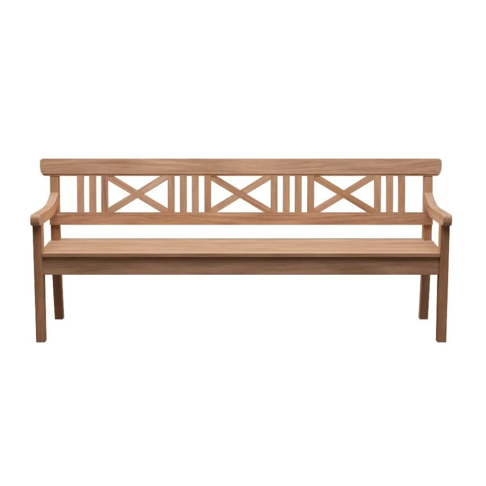 Skagerak Drachmann Bench 200 Teak^ Udendørs|Havemøbler