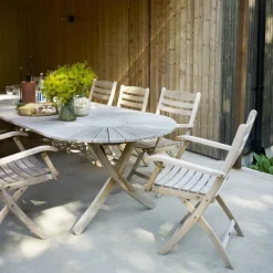 Skagerak Selandia Arm Chair Teak^ Udendørs|Havemøbler