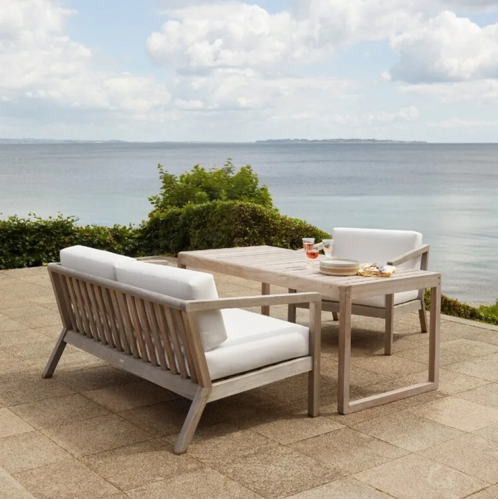 Skagerak Virkelyst Table High Teak^ Udendørs|Havemøbler